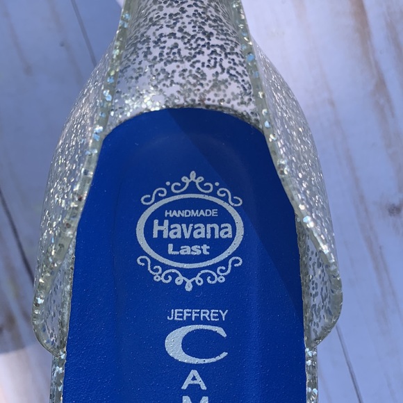 Jeffrey Campbell jell flats silver pointed toe 9 - Picture 11 of 11